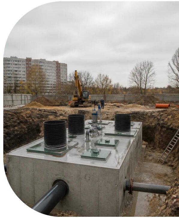Канализационная насосная станция в Куйбышеве от 259225 р. | АПаруса-Кбш